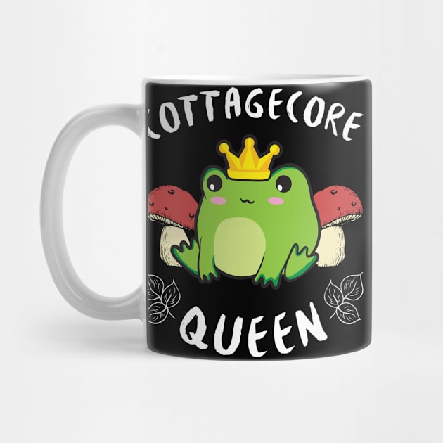 Cottagecore Aesthetic Kawaii Frog Queen Goblincore by Alex21